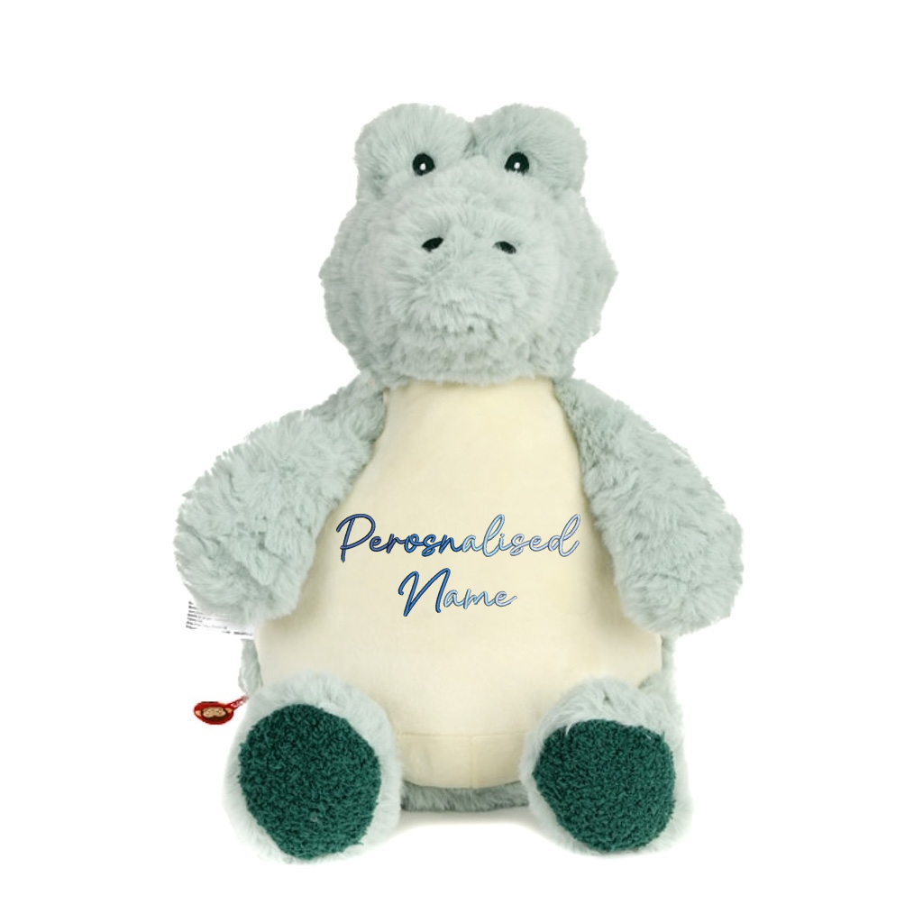 Personalised Baby Giraffe Embroidered Name Gradient Teddy