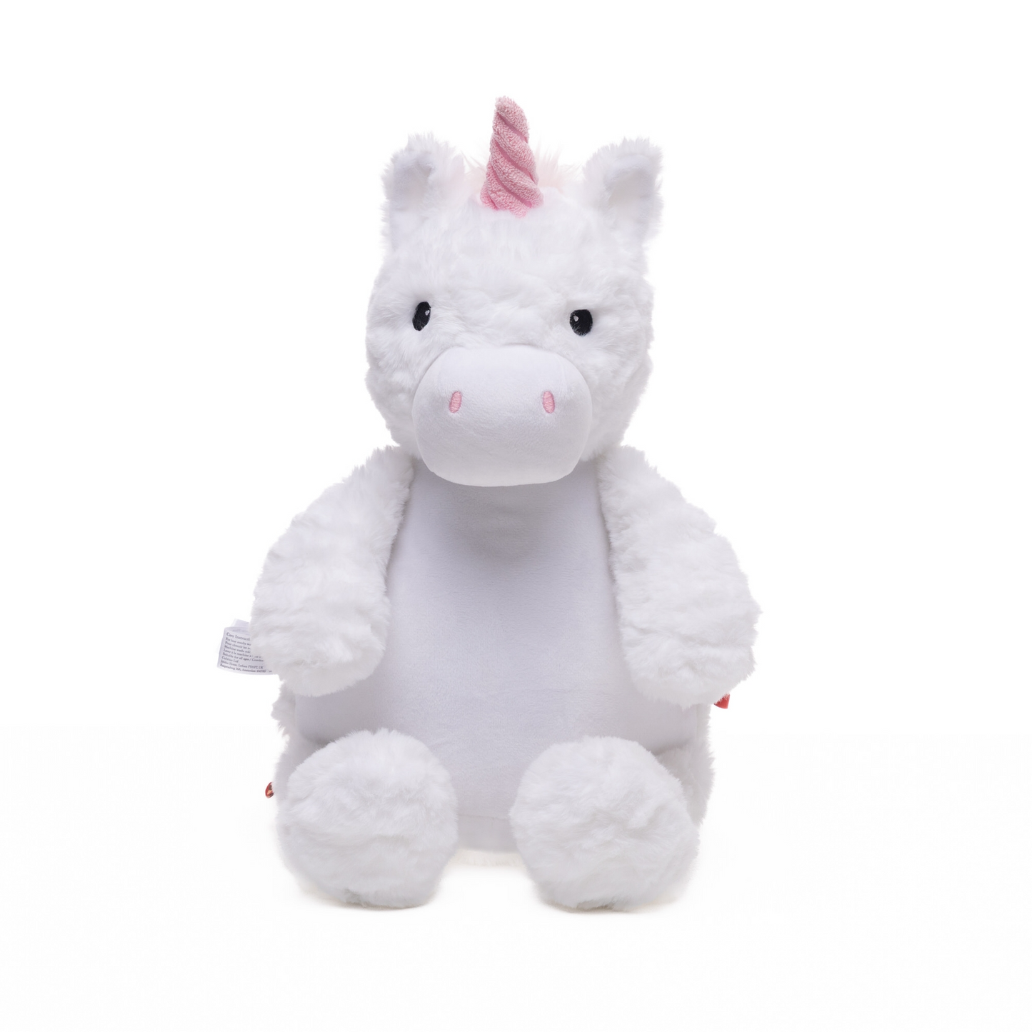 Personalised Baby Unicorn Embroidered Name Gradient Teddy