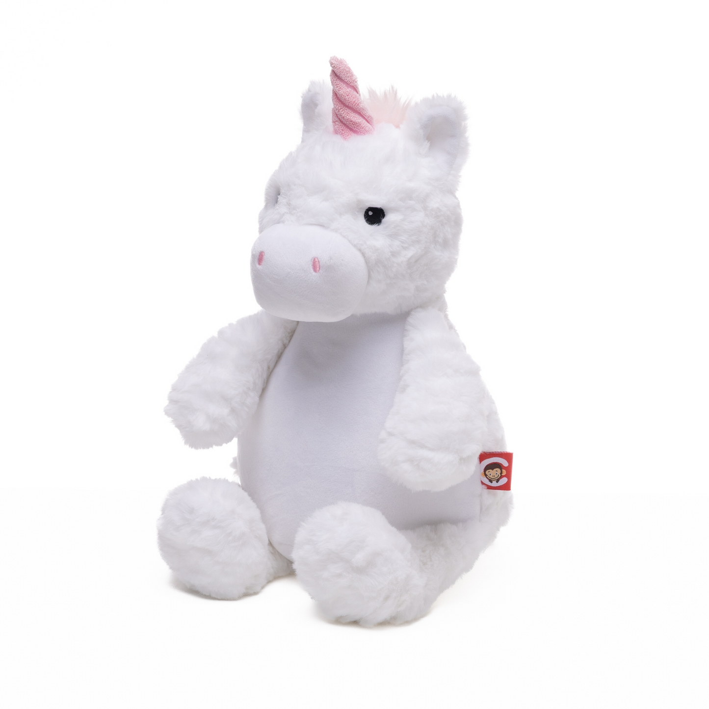 Personalised Baby Unicorn Embroidered Name Gradient Teddy