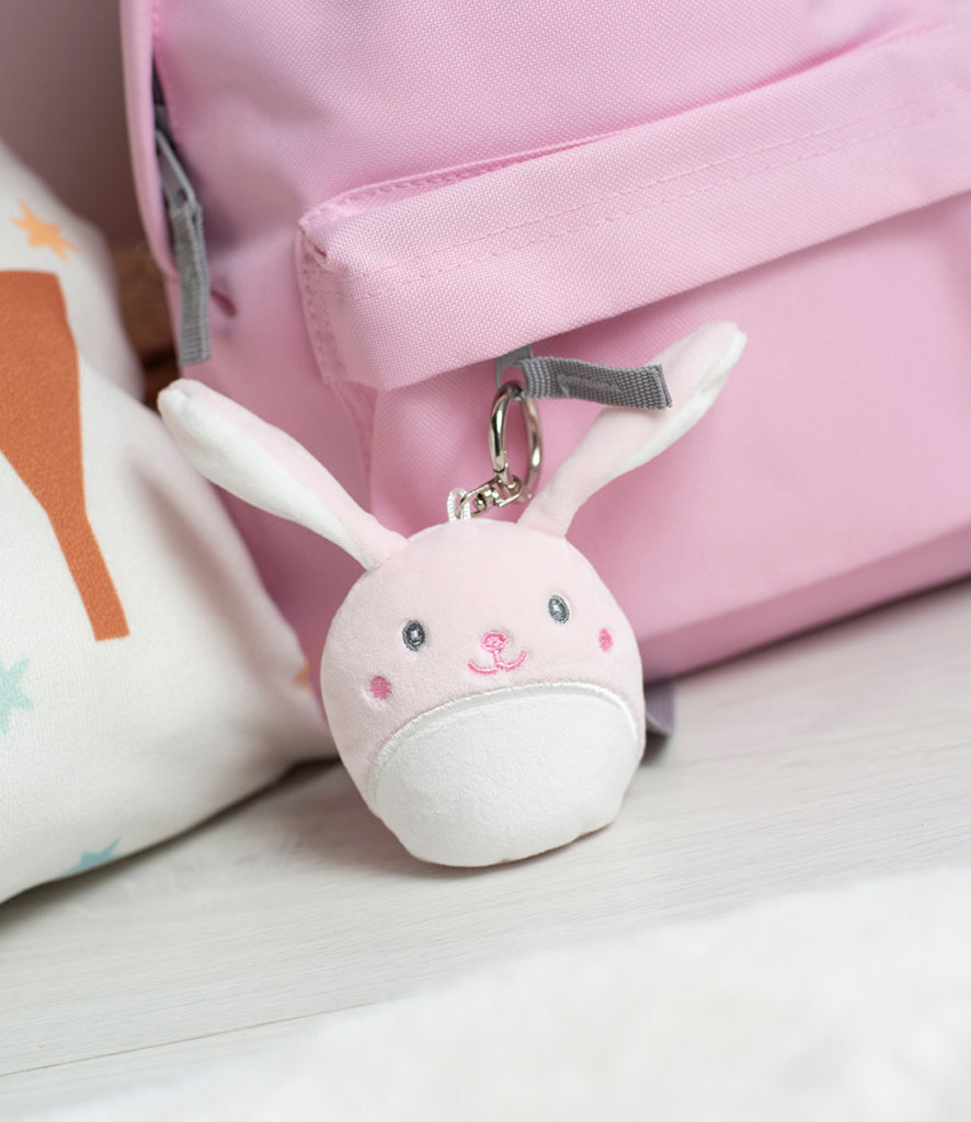 Pink Bunny Key Ring