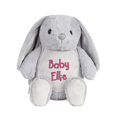 Personalised Baby Giraffe Embroidered Baby Name Teddy