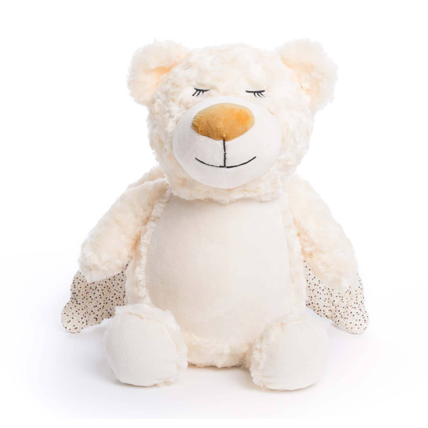 Guardian Bear Embroidered Name with Birth Info Teddy