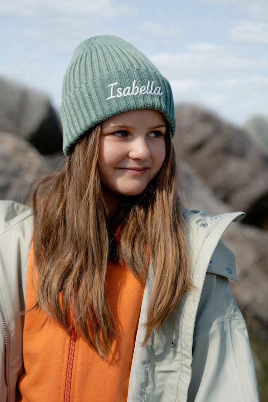 Organic Cotton Kids Beanie