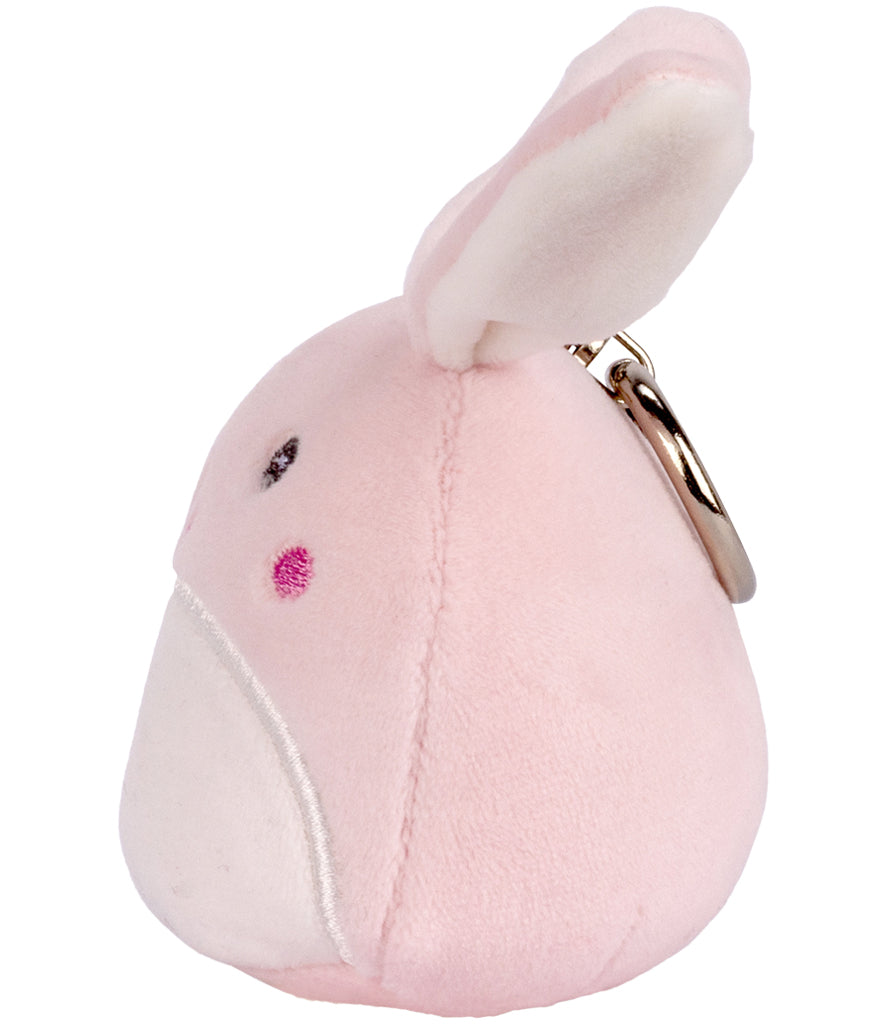 Pink Bunny Key Ring
