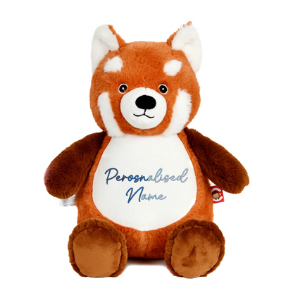 Personalised Baby Giraffe Embroidered Name Gradient Teddy