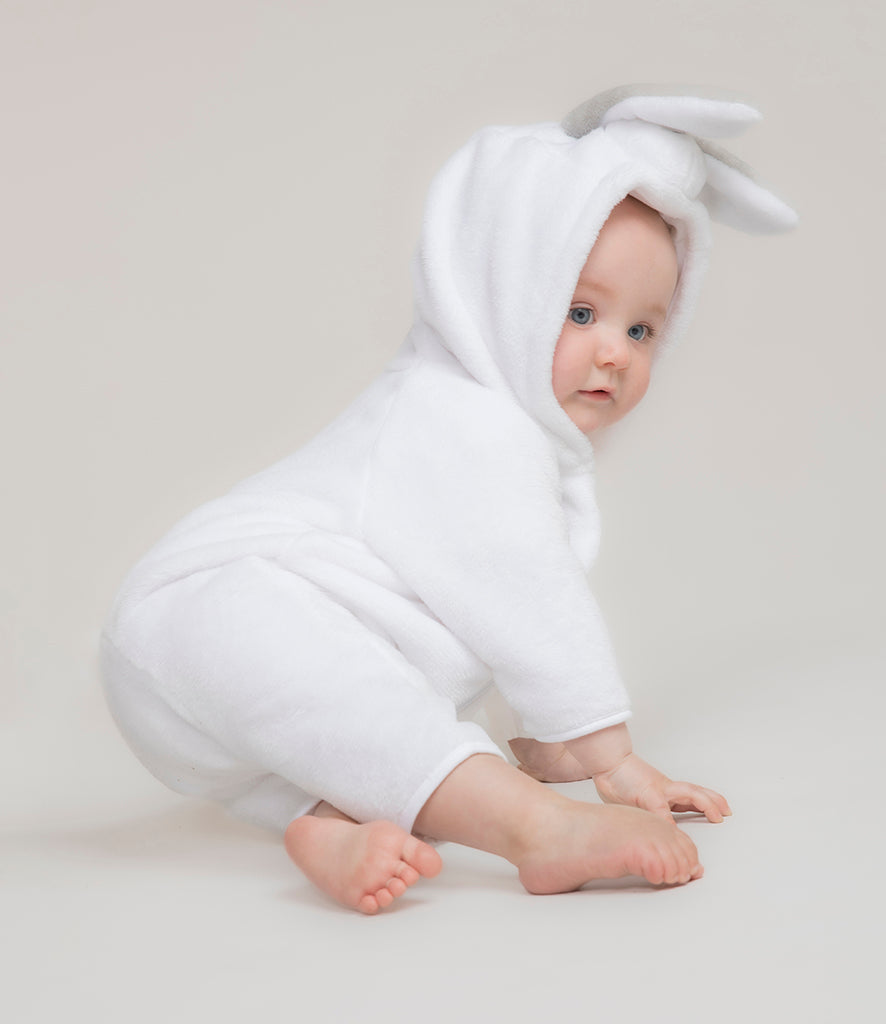 White Bunny Romper Outfit